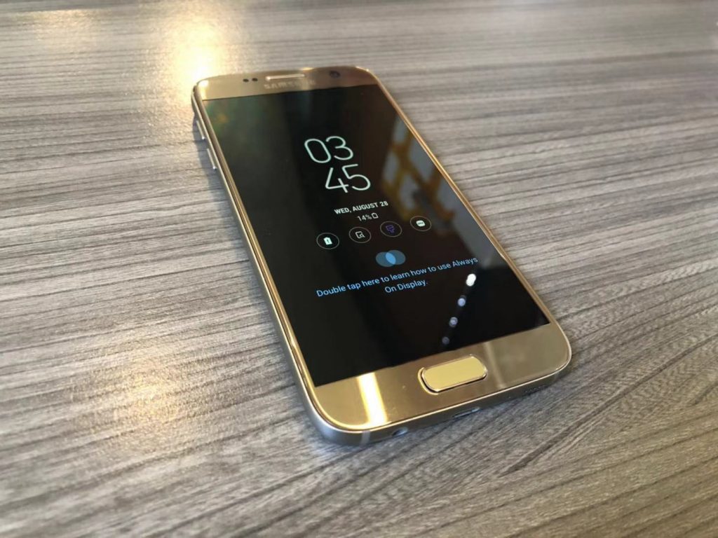 samsung galaxy s7 gold price