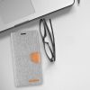 Samsung Galaxy S21 Plus Goospery Canvas Wallet Case Grey - Image 2