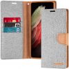 Samsung Galaxy S21 Plus Goospery Canvas Wallet Case Grey