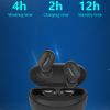 F21 TWS Wireless Bluetooth 5.0 Earbuds Black - Image 12