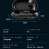 LB-20 TWS Wireless Bluetooth 5.0 Earbuds Black - Image 7