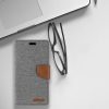 iPhone 11 Pro Max Goospery Canvas Wallet Case Grey - Image 2