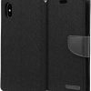 iPhone XS MAX Goospery Canvas Wallet Case - Image 3