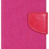 iPhone 6 Plus / iPhone 6S Plus Goospery Canvas Wallet Case Pink - Image 4