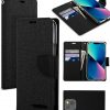 iPhone 13 Pro Max Goospery Canvas Wallet Case