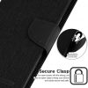 iPhone 12 and iPhone 12 Pro Goospery Canvas Wallet Case Black - Image 6