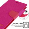 Samsung Galaxy S10e Goospery Canvas Wallet Case Pink - Image 3