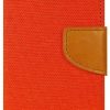 iPhone 6 Plus / iPhone 6S Plus Goospery Canvas Wallet Case Orange - Image 4