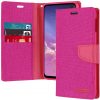 Samsung Galaxy S10e Goospery Canvas Wallet Case Pink