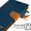 Samsung Galaxy S10e Goospery Canvas Wallet Case Blue - Image 3