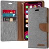 iPhone 11 Pro Max Goospery Canvas Wallet Case Grey