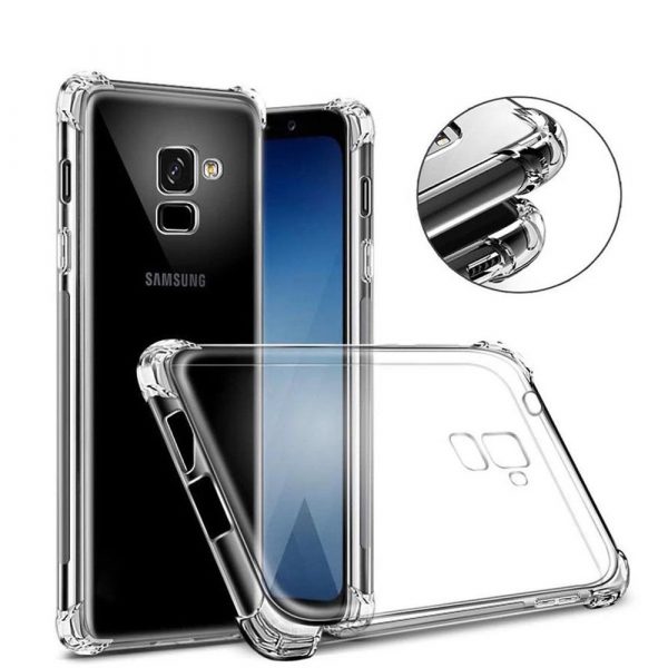 Mobile Outlet Anti knock Silicon Case For Samsung Galaxy A8 2018 Plus A7 A9 2018 A750 A9S TPU.jpg Q90.jpg .webp