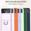 Samsung Galaxy Z Flip3 5G Clear Protection Case with Ring - Image 8