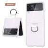 Samsung Galaxy Z Flip3 5G Clear Protection Case with Ring - Image 10