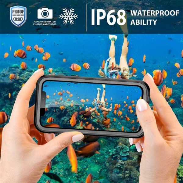 Mobile Outlet RedPepper waterproof iPhone 13 Pro Max Case Black