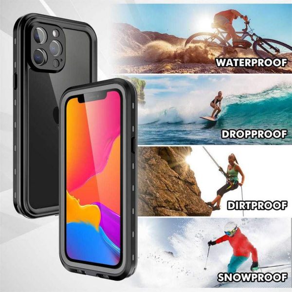 Mobile Outlet RedPepper waterproof iPhone 13 Pro Max Case Black