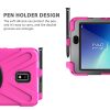 Samsung Galaxy Tab A 8.4 (2020) Case Heavy Duty Shockproof Case Pink - Image 3