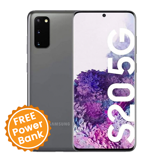 Samsung Galaxy S20 128GB Grey Good Grade Sale Free Power Bank 1 Samsung Galaxy S20 128GB Grey Good Grade Sale Free Power Bank