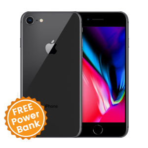 iPhone 8 64GB Space Grey / Black Fair Grade Special Deal Free Power Bank