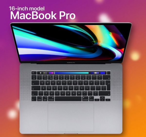 Macbook Pro 16 inch 2019 512GB 16GB RAM Space Grey Good Grade A2141 - Image 2